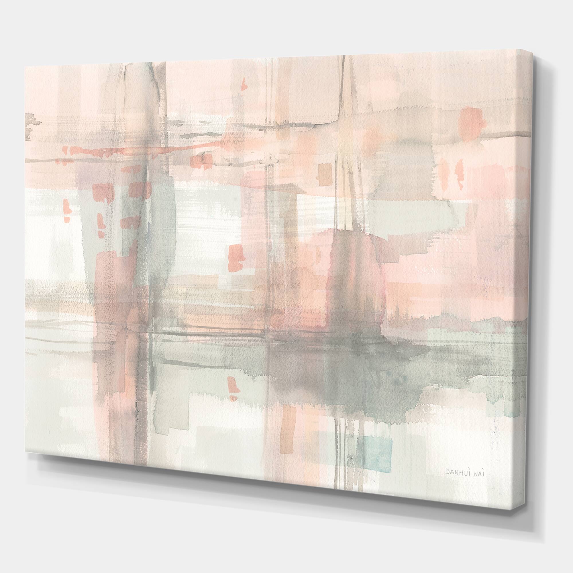 Designart - Intersect II Grey